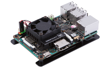 AKASA Skyline Pro Premium fanless aluminium case for Asus Tinker Board 2 and 2S A-RA11-M3B